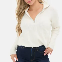 Zip Neck Jumper